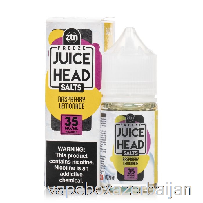 Vape Baku FREEZE Raspberry Lemonade - Juice Head Salts - 30mL 35mg